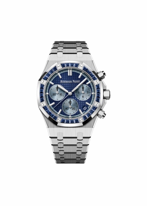 Glass For Audemars Piguet Royal Oak 26240BC Baguette Sapphires - Blue Dial